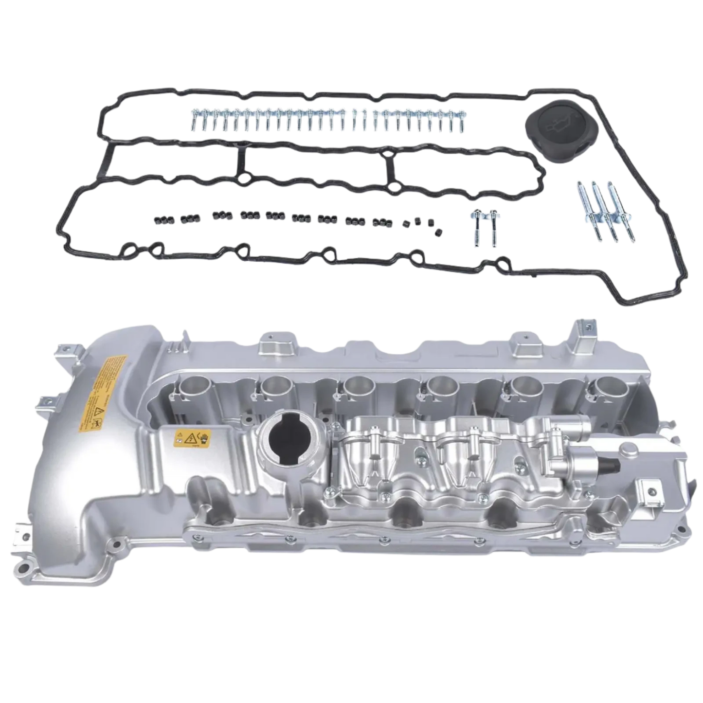 AE. Tapa de válvula de motor de aluminio para BMW N54 - 135i 335i 335xi 335is 535i xDrive 740i X6 Z4 3.0L