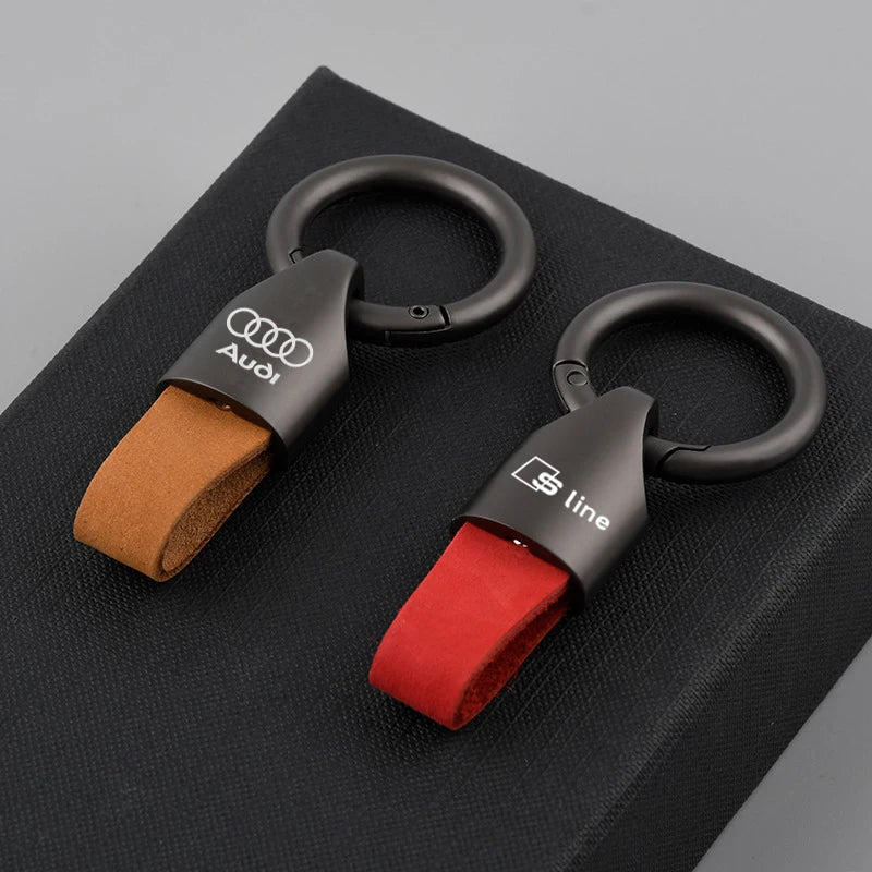 Leather Audi Key Ring | Quattro / S - Line / Audi