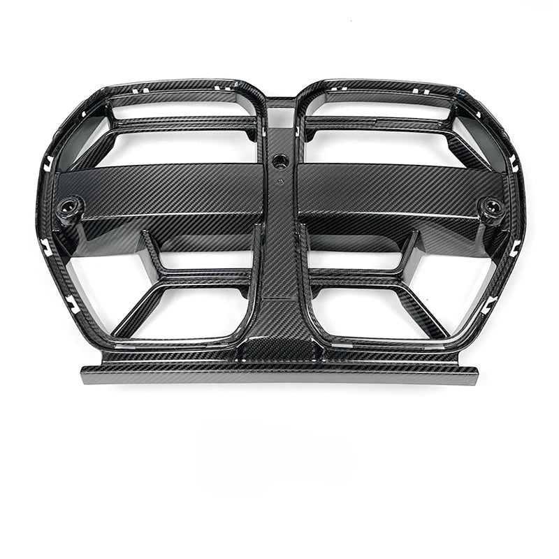Parrilla de fibra de carbono seca estilo CSL para BMW M3/M4 G80/G82/G83