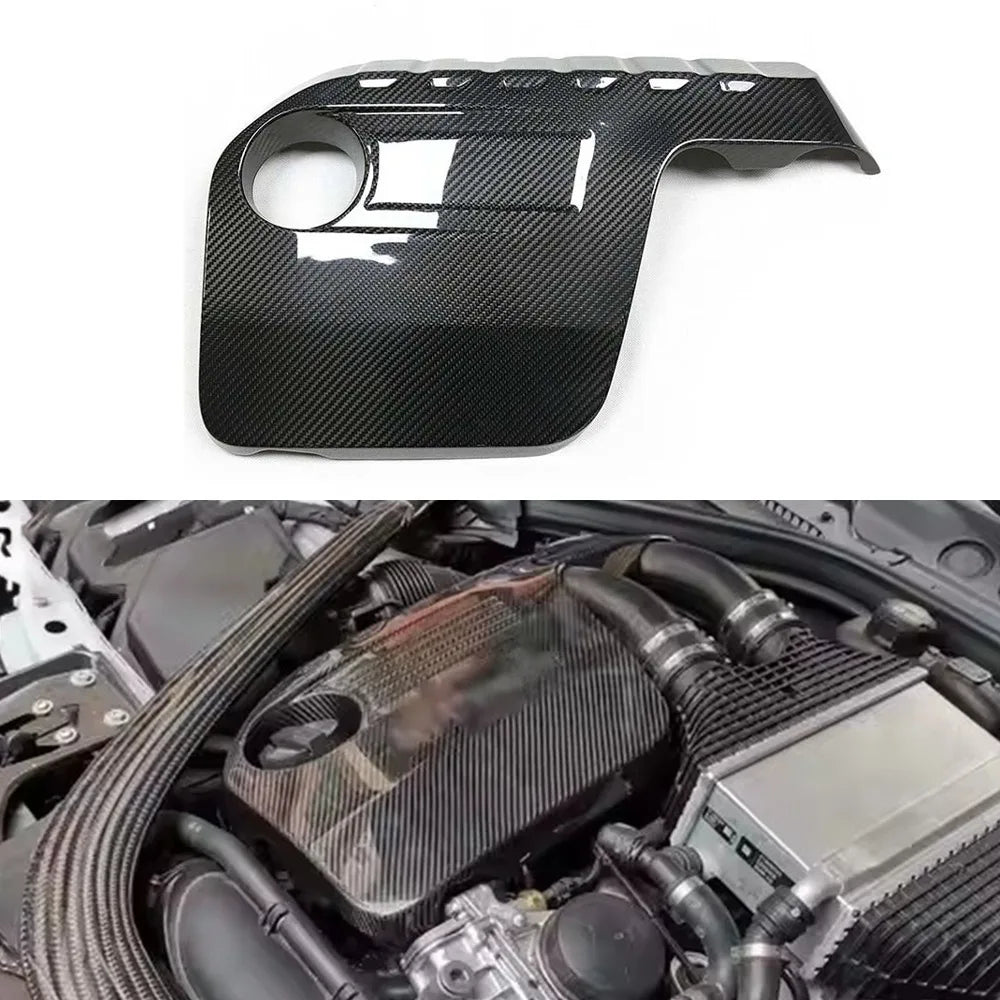 Carbon Fiber Engine Covers for BMW S55 Engines