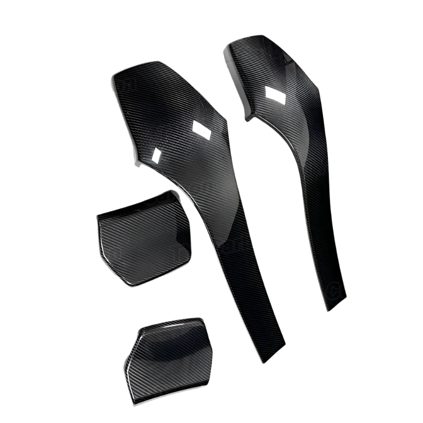 AE. Dry Carbon Seat Back Cover Set for BMW F80 M3 | F82/F83 M4 | F87 M2/M2C