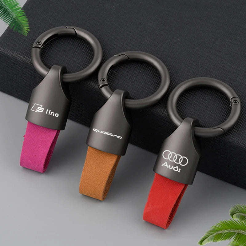 Leather Audi Key Ring | Quattro / S - Line / Audi