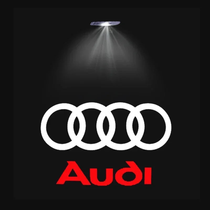 Projector LED Puddle Lights For Audi