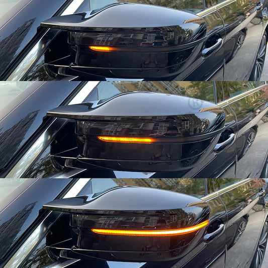 Autobahn Essentials LED Smoked Sequential Turn Signal Indicators for BMW G Series (Pre-LCI G2X, G80, G82)