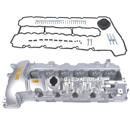 AE. Tapa de válvula de motor de aluminio para BMW N54 - 135i 335i 335xi 335is 535i xDrive 740i X6 Z4 3.0L