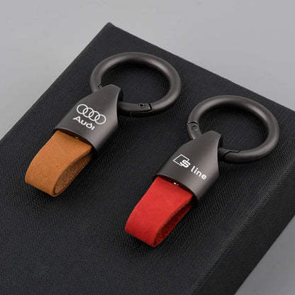 Leather Audi Key Ring | Quattro / S - Line / Audi