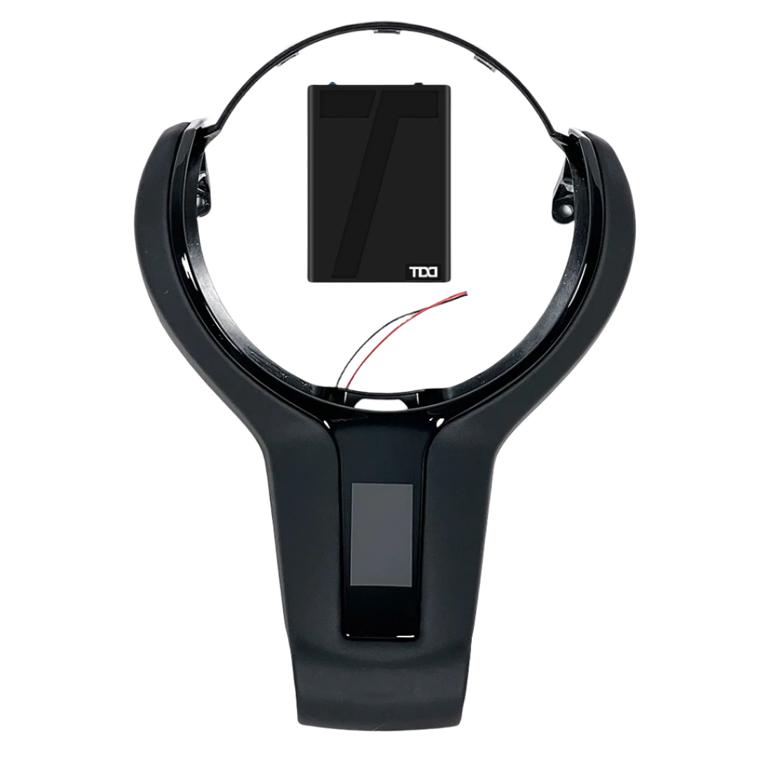 Embellecedor de pantalla LED compatible con volante de BMW Serie F