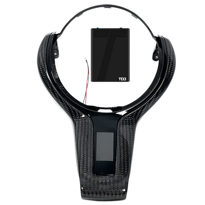 Embellecedor de pantalla LED compatible con volante de BMW Serie F