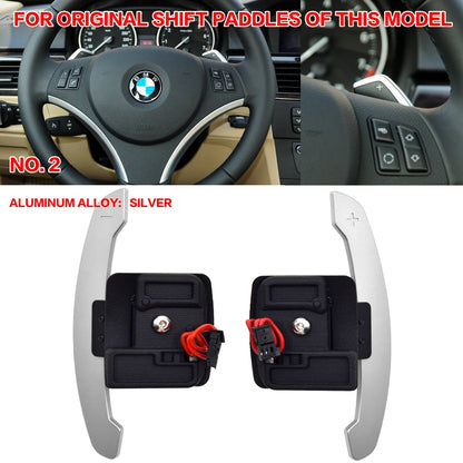 Paletas de cambio de volante magnéticas Autobahn Essentials para BMW E9x E7x – Aleación de aluminio
