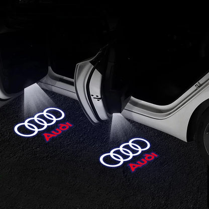 Projector LED Puddle Lights For Audi