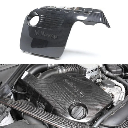 Carbon Fiber Engine Covers for BMW S55 Engines
