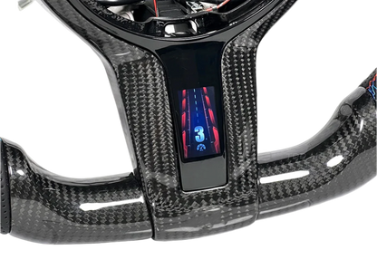 Embellecedor de pantalla LED compatible con volante de BMW Serie F