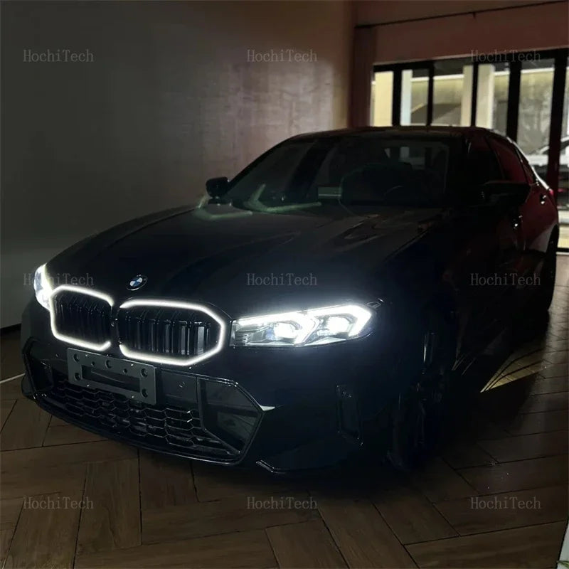 Parrilla delantera iluminada para LCI Serie 3 G20 (2023-2024) 