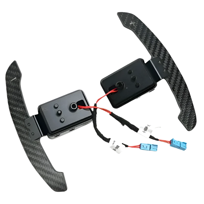 Paletas de cambio magnéticas de fibra de carbono con opción de luz de cambio LED (compatible con BMW (series F y G))
