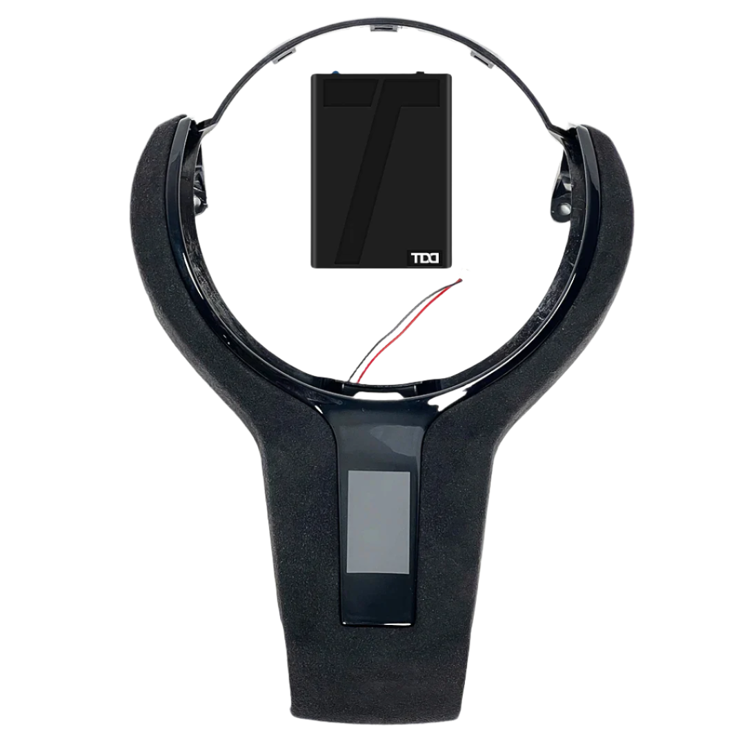 Embellecedor de pantalla LED compatible con volante de BMW Serie F