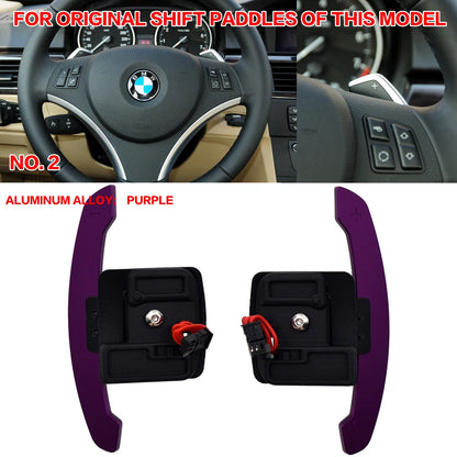 Paletas de cambio de volante magnéticas Autobahn Essentials para BMW E9x E7x – Aleación de aluminio