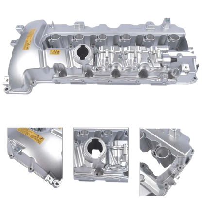 AE. Tapa de válvula de motor de aluminio para BMW N54 - 135i 335i 335xi 335is 535i xDrive 740i X6 Z4 3.0L