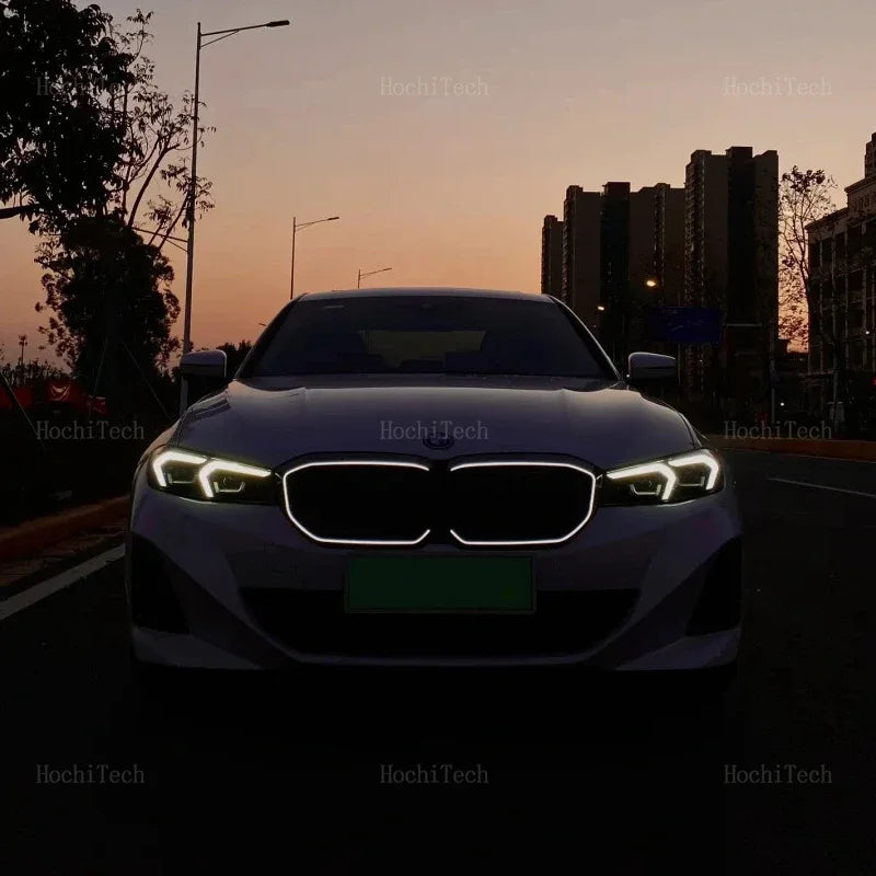 Parrilla delantera iluminada para LCI Serie 3 G20 (2023-2024) 