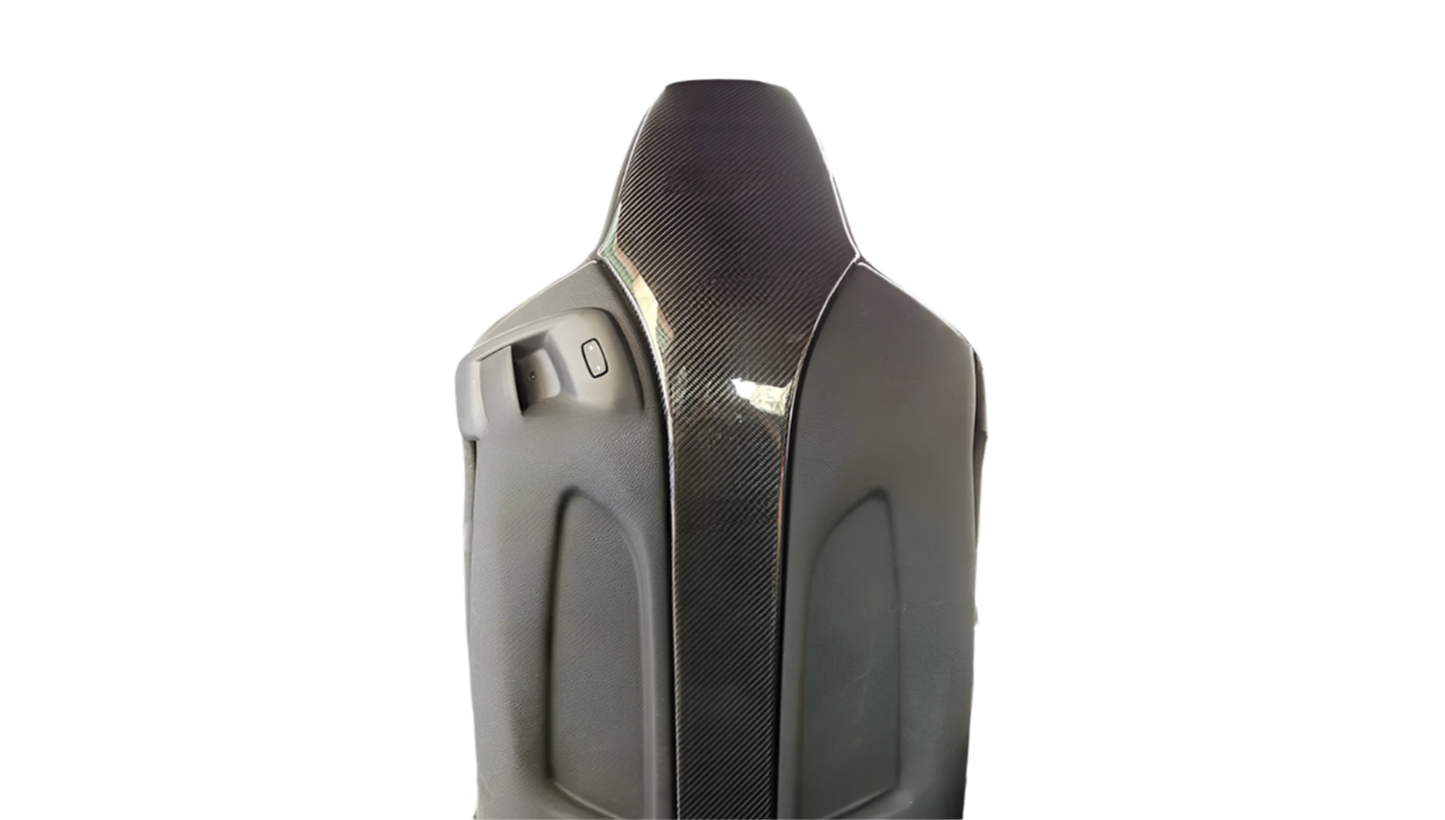 AE. Dry Carbon Seat Back Cover Set for BMW F80 M3 | F82/F83 M4 | F87 M2/M2C